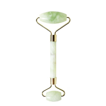 The Detox Market-Gemstone Facial Roller-Green Jade